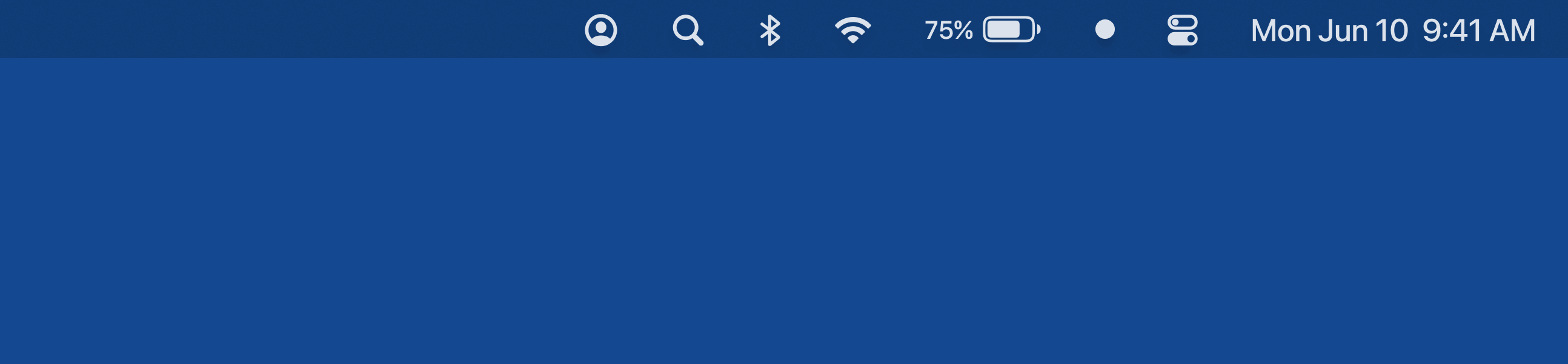 Menu Bar Item Spacing